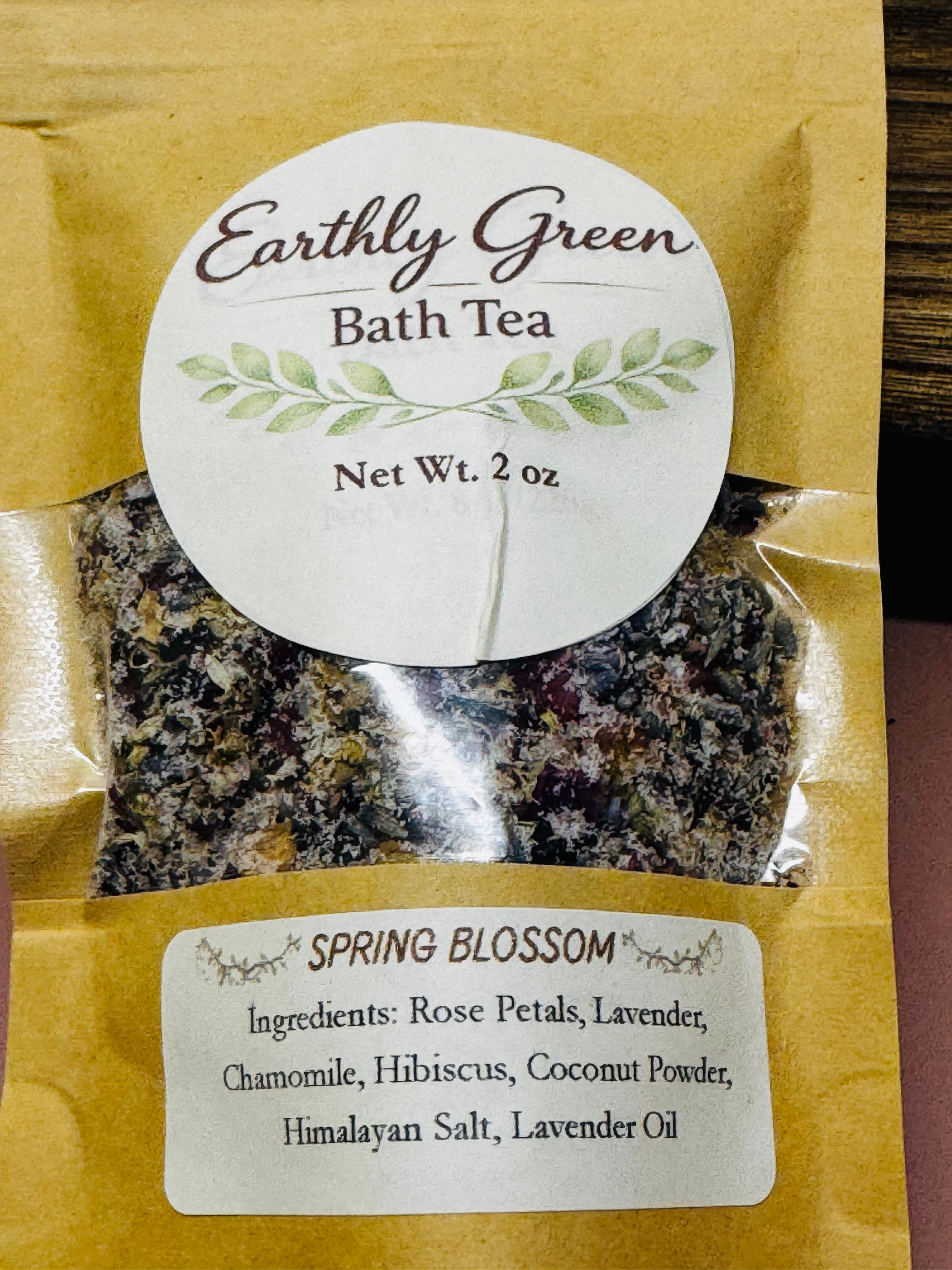 Spring Blossom Bath Tea - 2 oz pouch