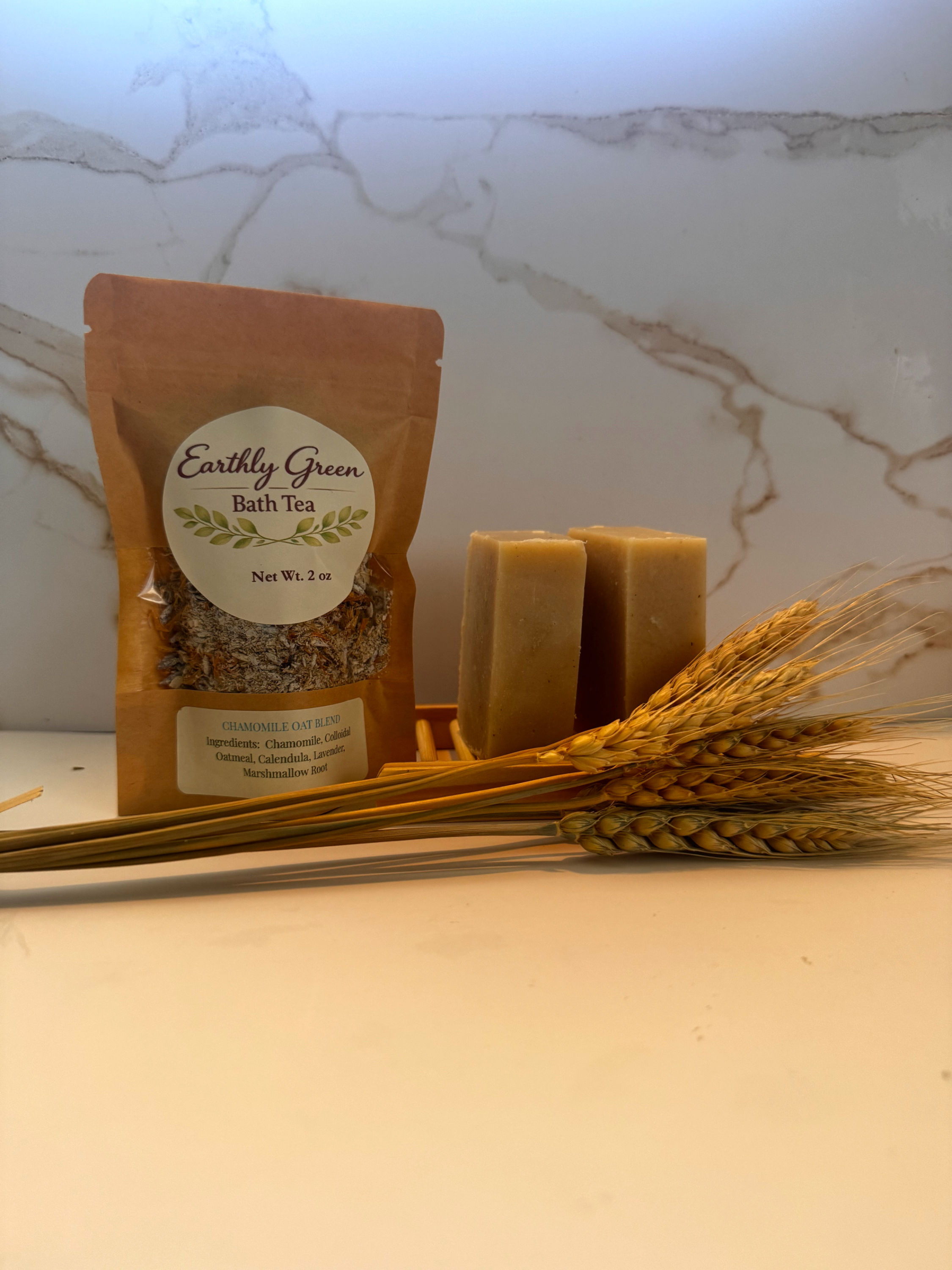 Soothing Oat & Chamomile Bath Duo
