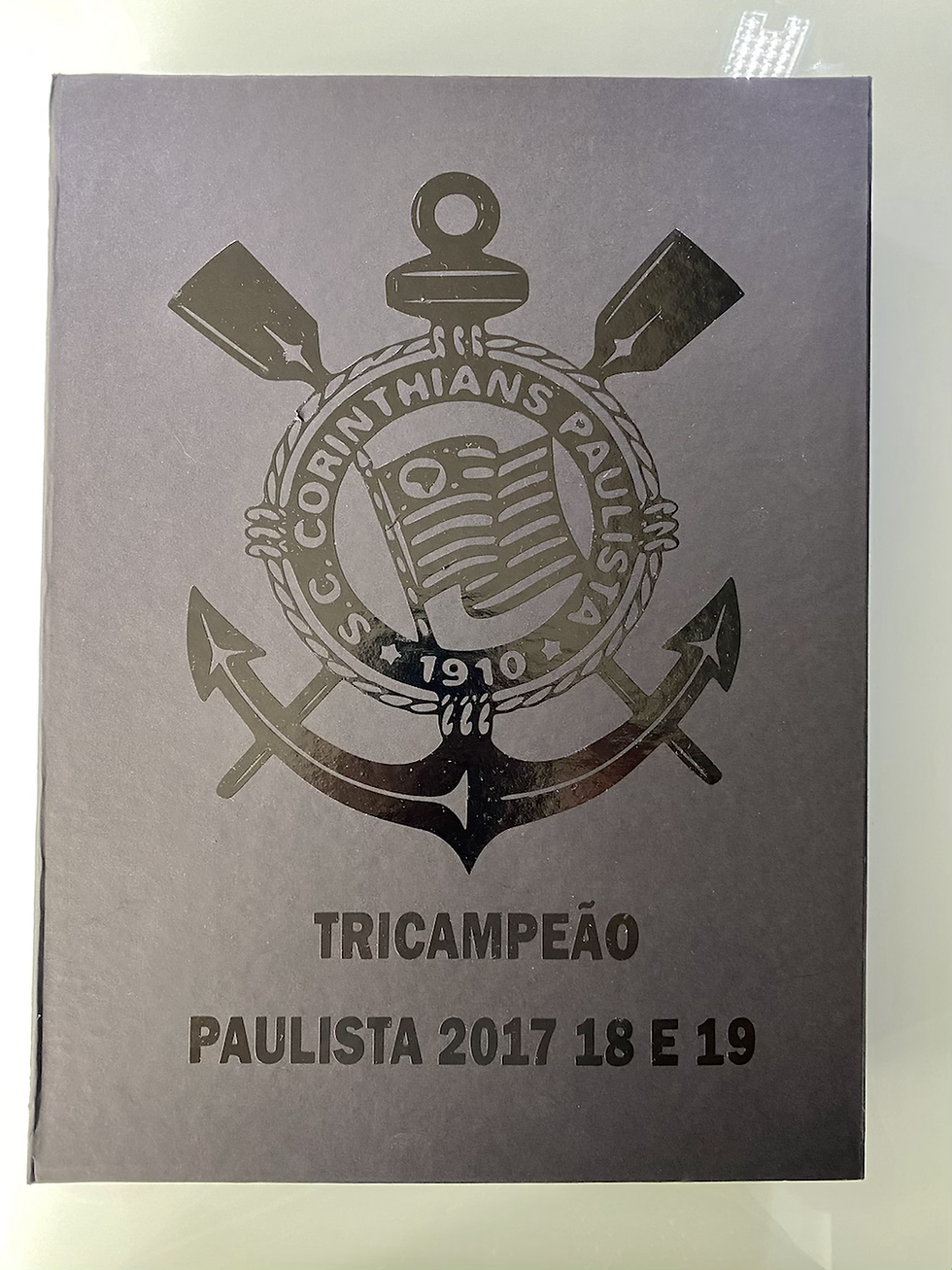 Miniatura: Camisa Corinthians Branca Autografada pelo elenco Tri Campeão Paulista 2019