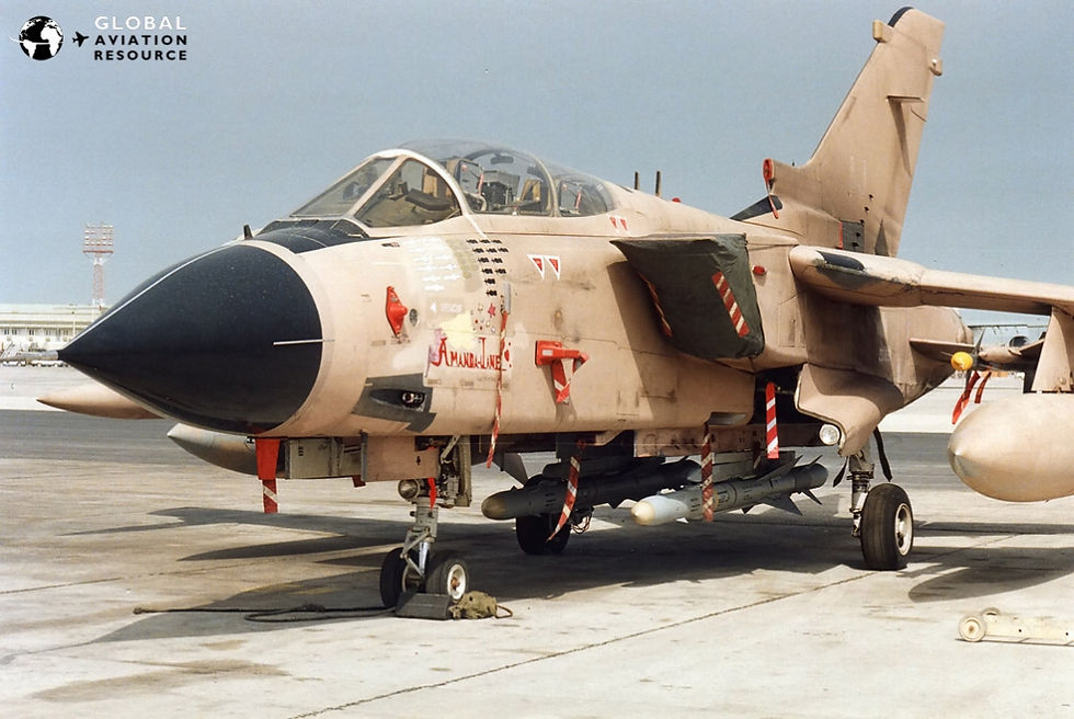 Panavia Tornado GR.1 During the First Gulf War – Global Aviation Resource.