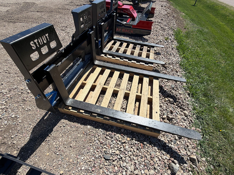Thumbnail: Stout 60” Pallet Forks
