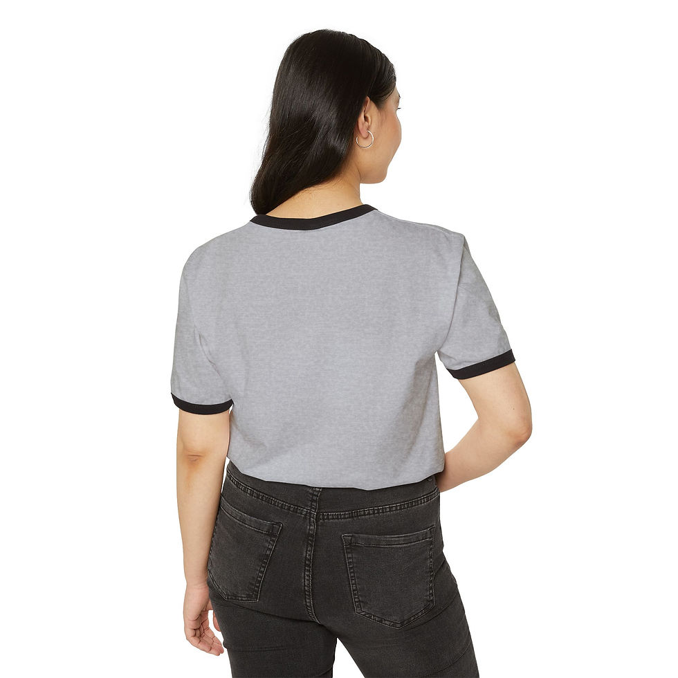 Thumbnail: Unisex Cotton Ringer T-Shirt