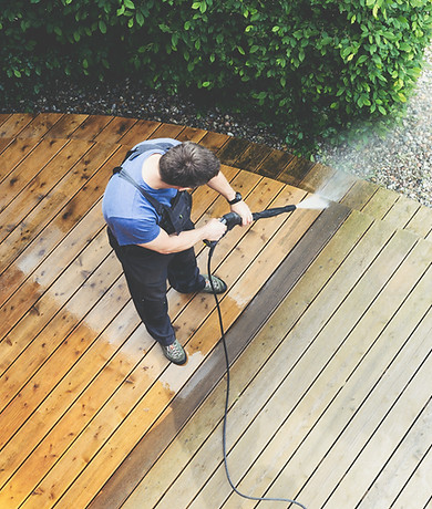 Backyard Washing