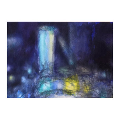Nocturne of Riga. 40x35cm