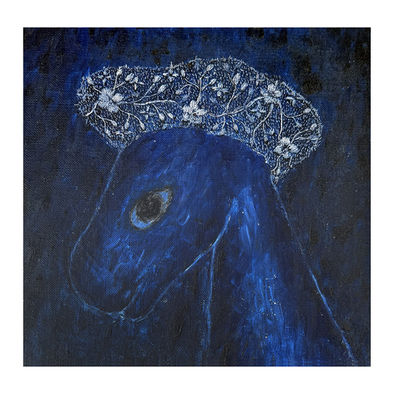 Waiter. 40x40 cm