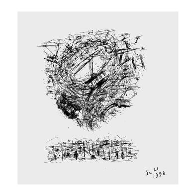 Tornado. 20x20cm