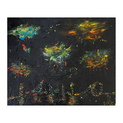 Urban nocturne. 25x30cm