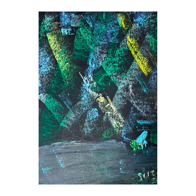 Northern Lights. 20x30cm