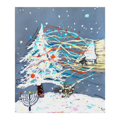 Pianist in December 20x30cm