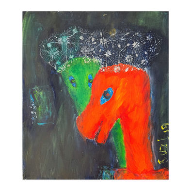 Waiters. 45x45 cm