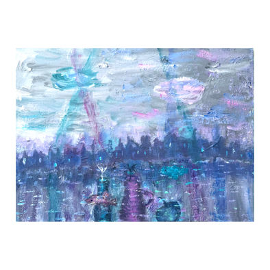 Still life under water. 35x40cm