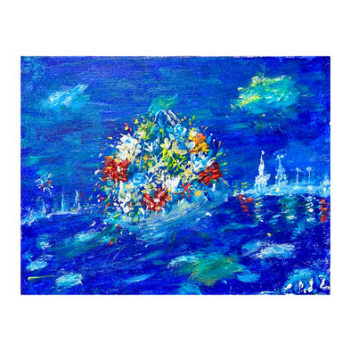 Regatta. 35x35cm
