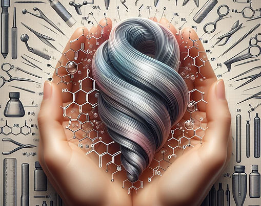 Comprende la composición química del cabello 