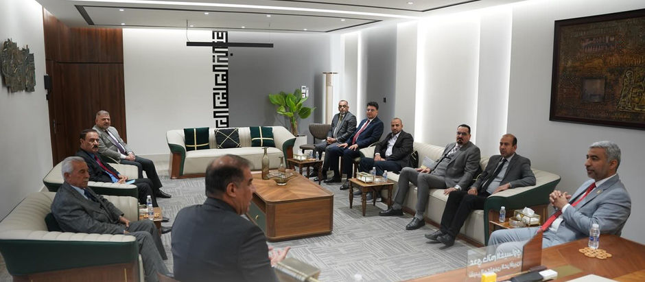 ▪️النائب علي غركان الدلفي يزور نقابة المعلمين ويؤكد دعمه لحقوق الملاكات التربوية▪️