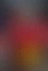 Pareja colorida y misteriosa con dos magníficos sombreros en el Carnaval de Oruro 2025