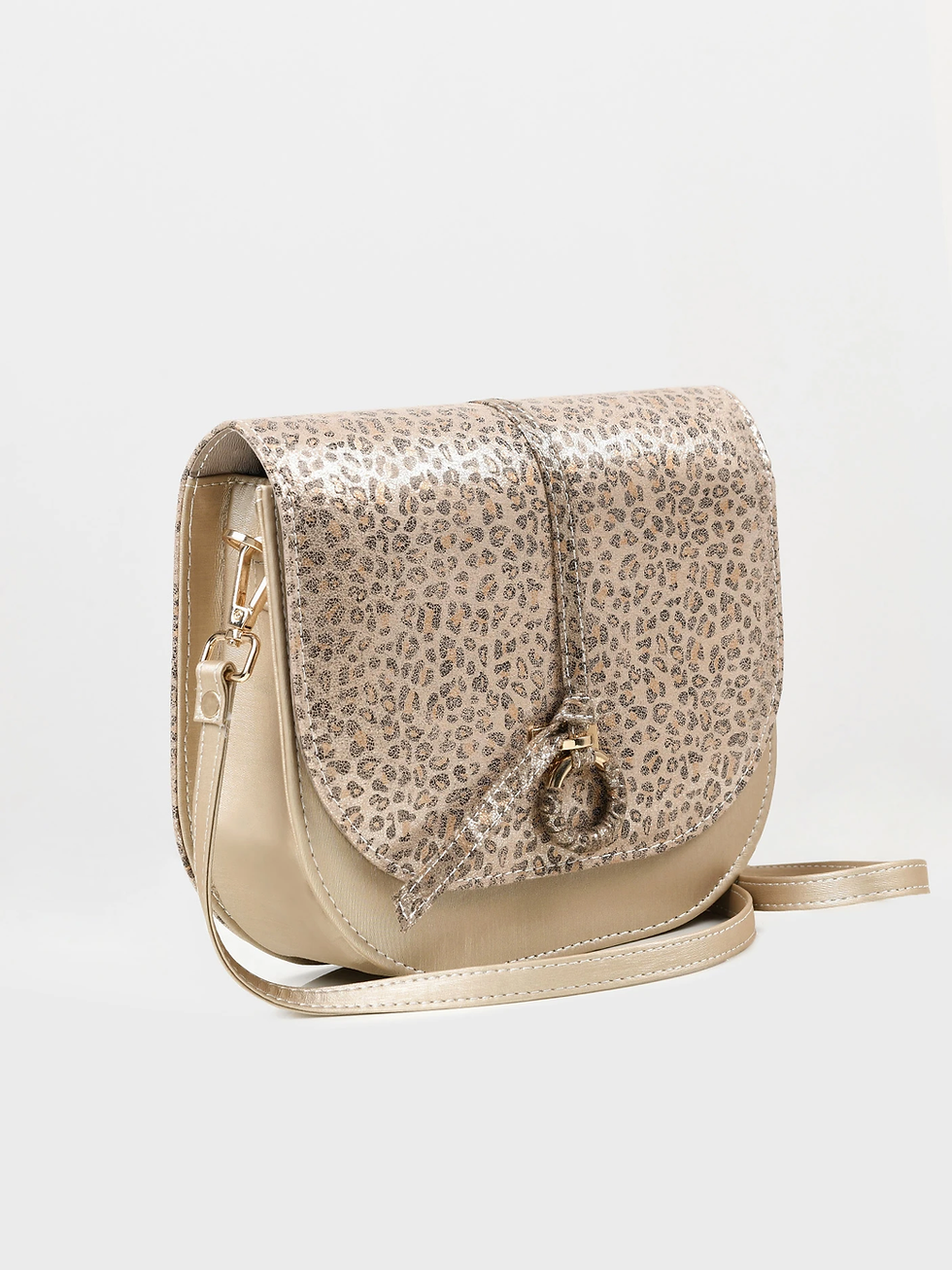 Thumbnail: PATTERNED RING HANDBAG