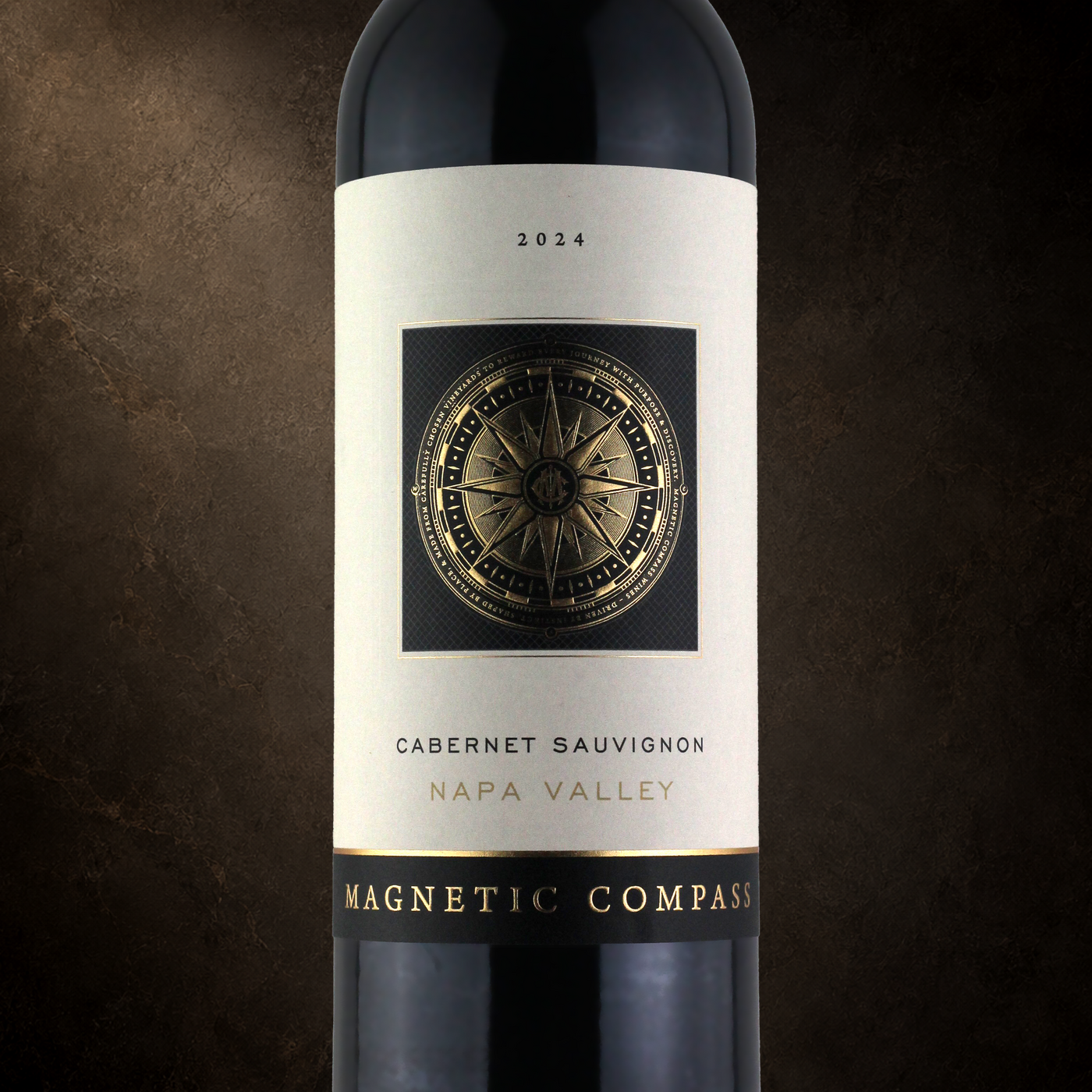 Magnetic Compass wine label