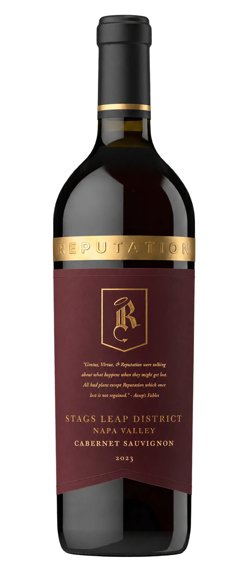 Reputation 2023 Stags Leap Cabernet Sauvignon bottle