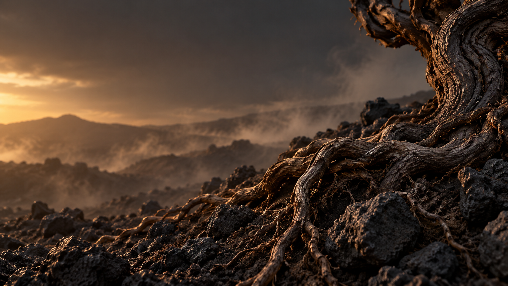 Landscape artwork from Acclaimed’s existing homepage