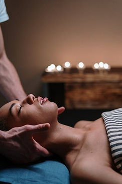 massage du visage femme