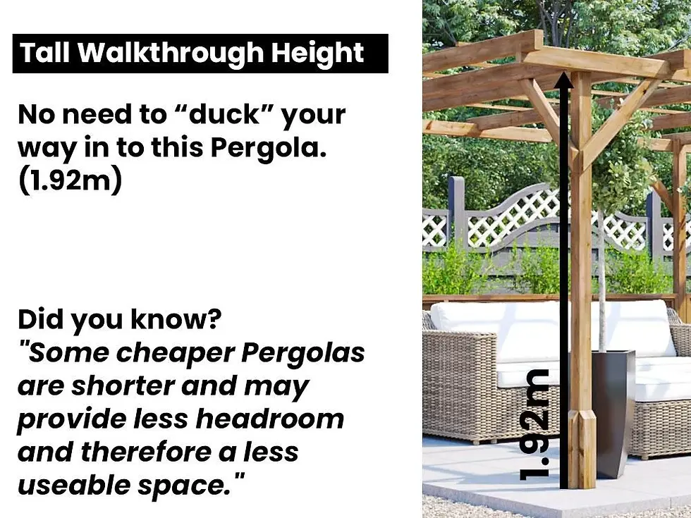 Thumbnail: Serenity 200 Wooden Pergola