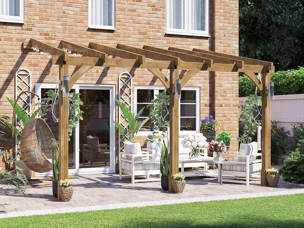 Vespera 200 Lean To Pergola