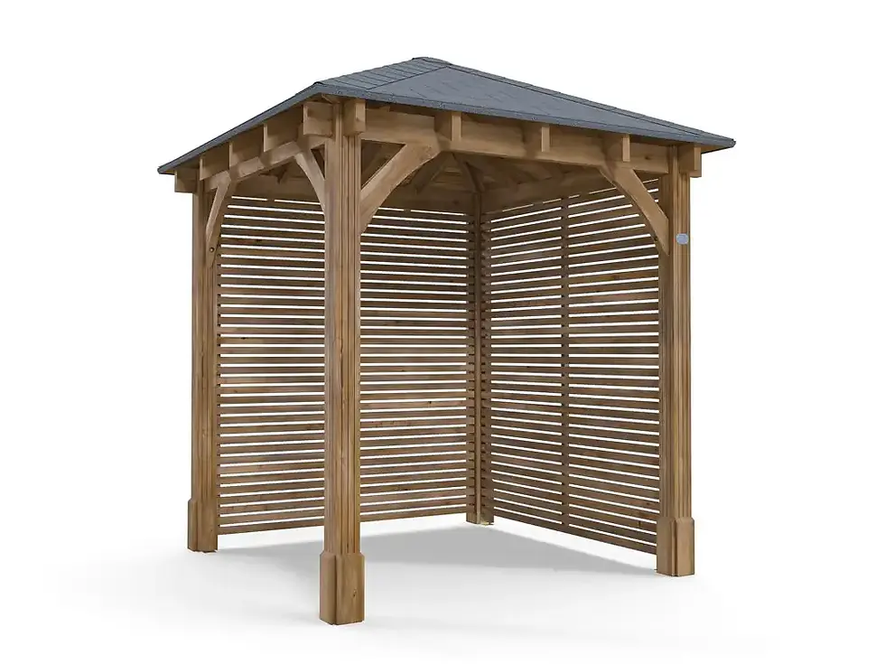 Thumbnail: Vespera 100 Slatted Wall Gazebo