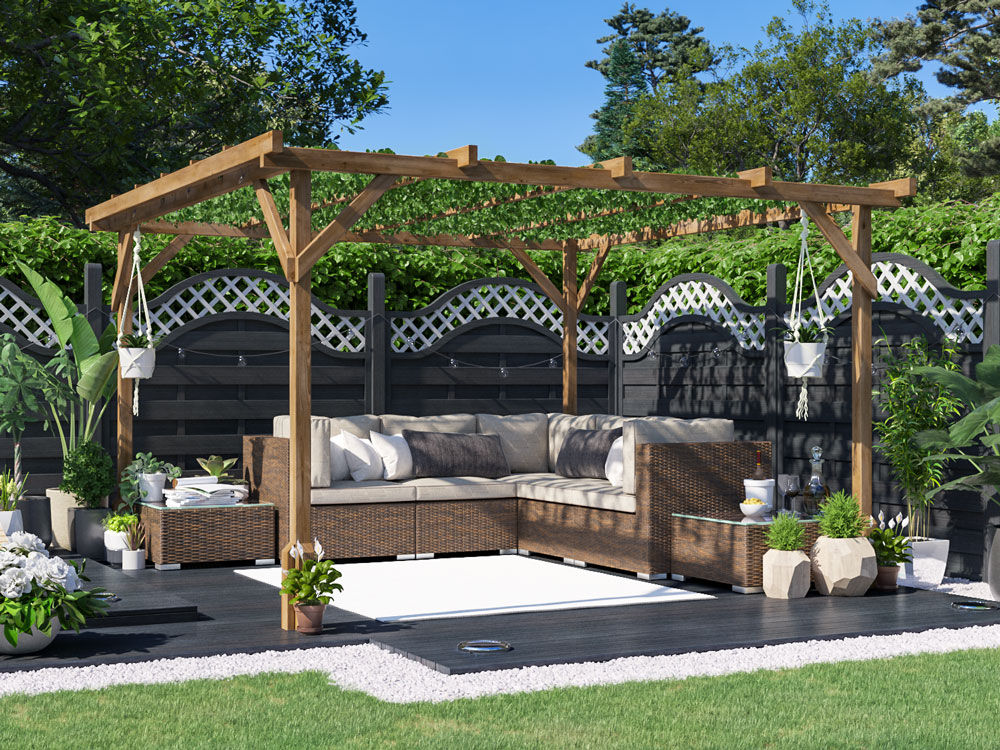 Serenity 200 Wooden Pergola