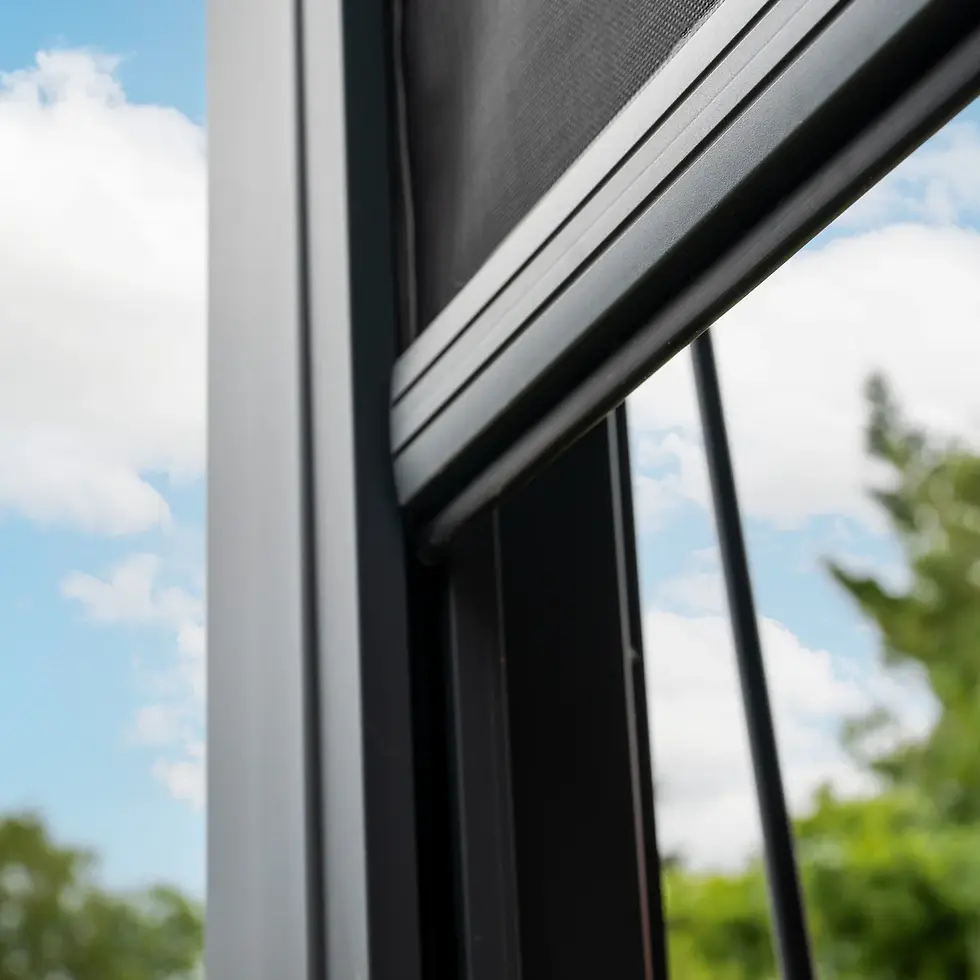 Thumbnail: Tenora Plus 3x4 Wall-Mounted Pergola (LED & Drop Sides)