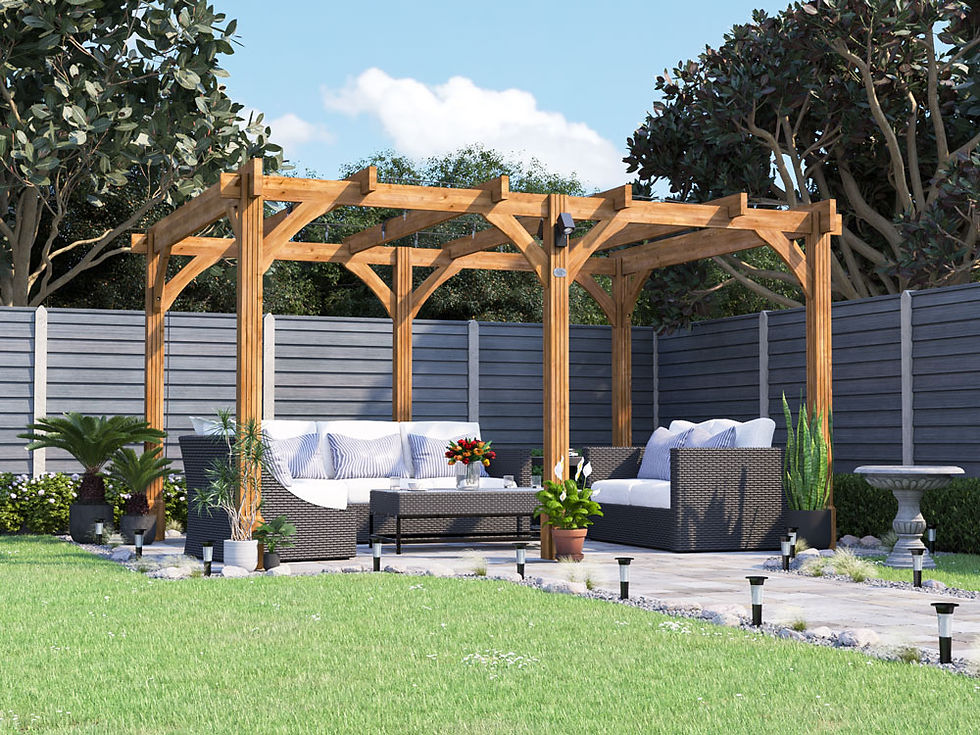 Vespera 200 Wooden Pergola