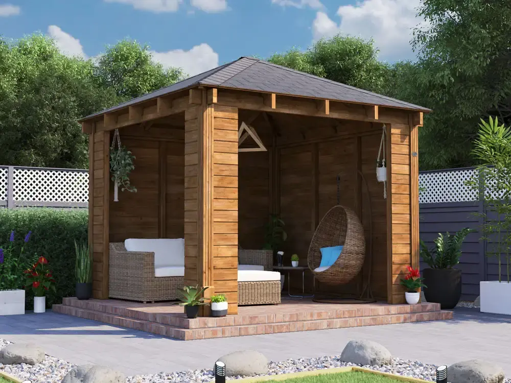 Vespera Gazebo with Sides