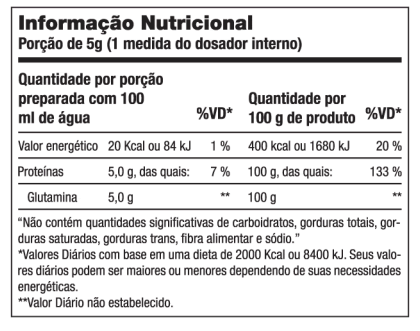 Miniatura: Glutamina Recovery VO2 em Pó