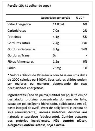 Miniatura: NutWhey Creme de Avelã Proteico - Nutella