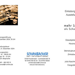 afrikanische Steinskulpturen, Glaskunst aus Murano, Fotokunst von July Summer Photography