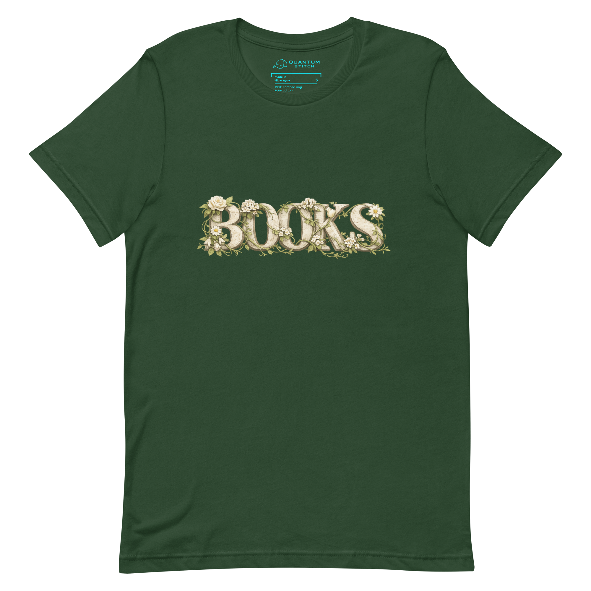 Adult Book Vines T-shirt