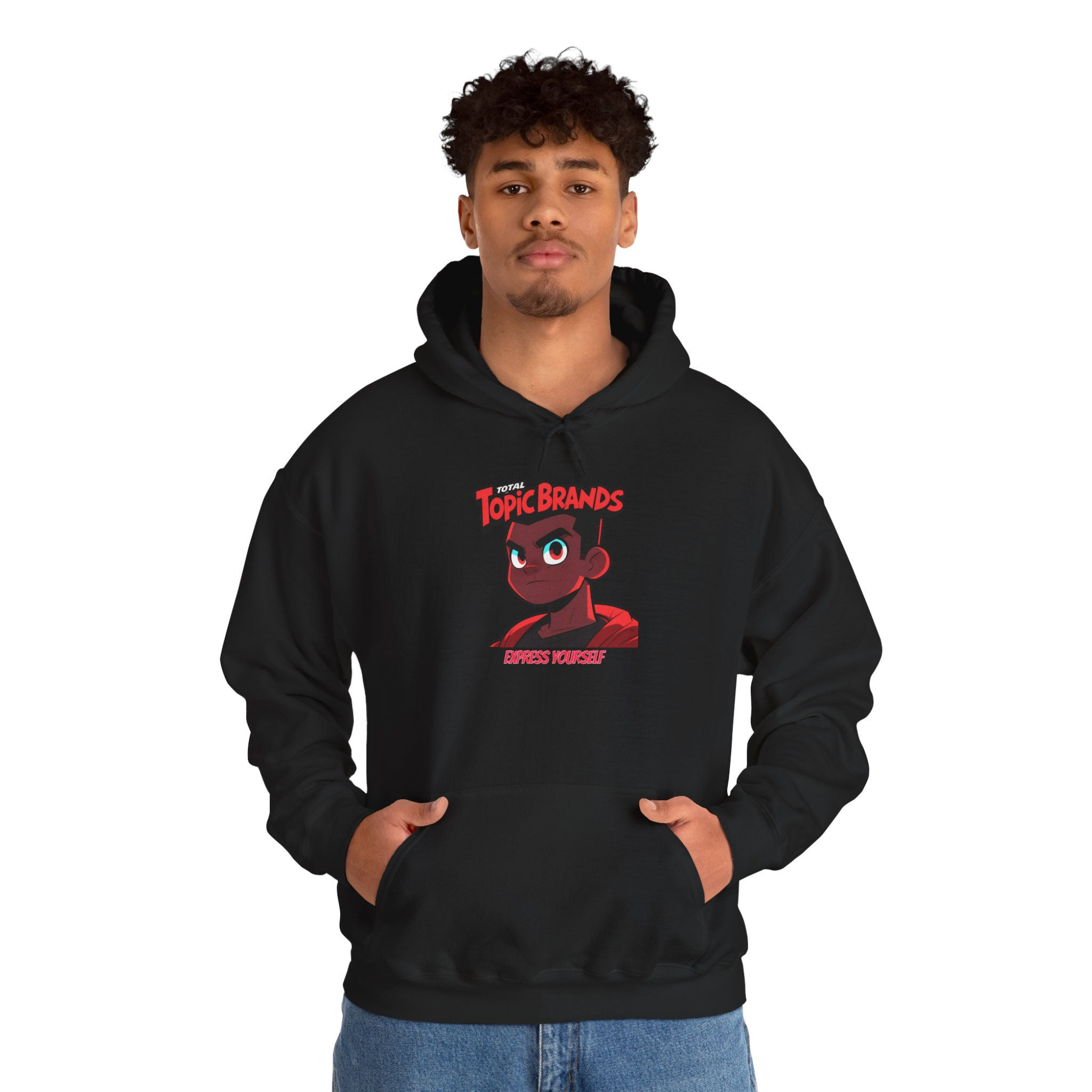 ' Total Topic Brands' Express Yourself - Heavy Blend Hoodie