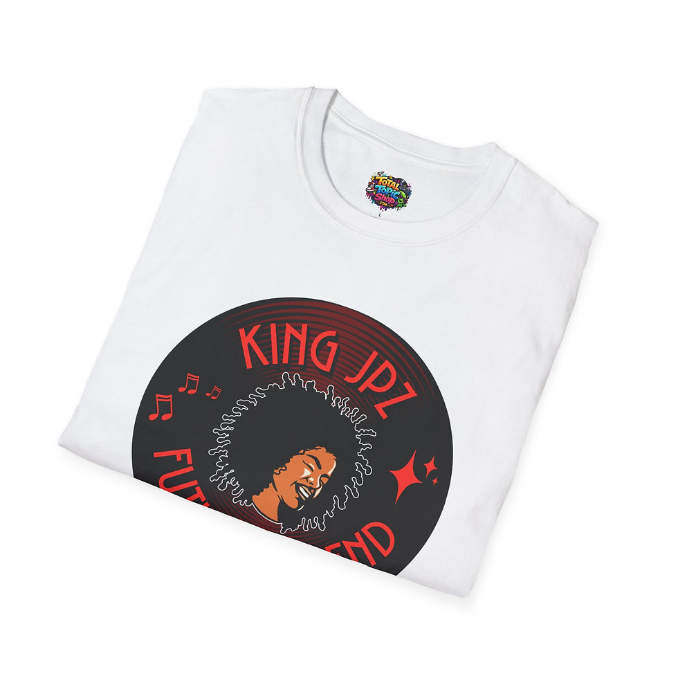 Thumbnail: King JPZ Future Legend T-Shirt – Retro Afro Music Tribute Tee