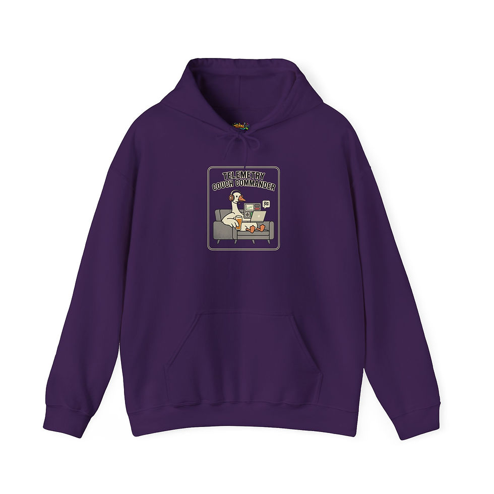 Thumbnail: Hoodie — '' Telemetry Couch Commander''