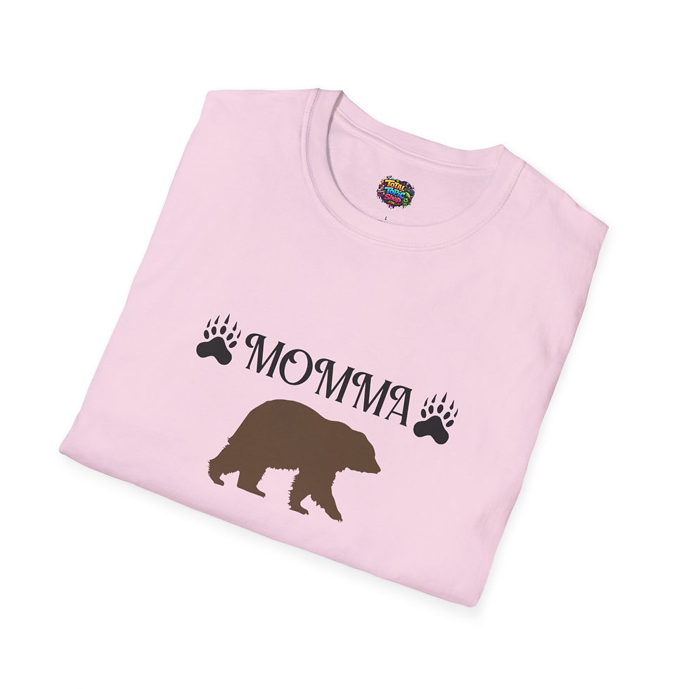 Thumbnail: Momma Bear T-Shirt – Softsytle 