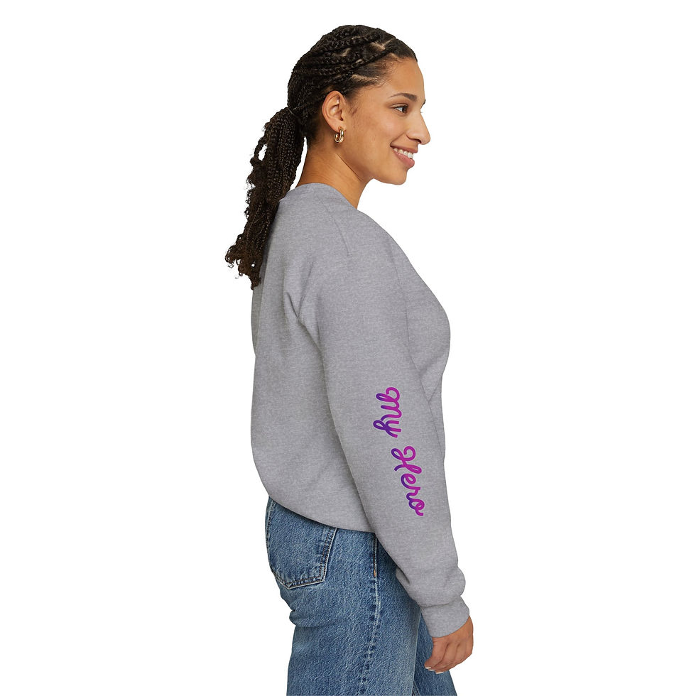 Thumbnail: Crewneck Sweatshirt — “I Love My Mom” Cute Anime Mom & Kid Graphic