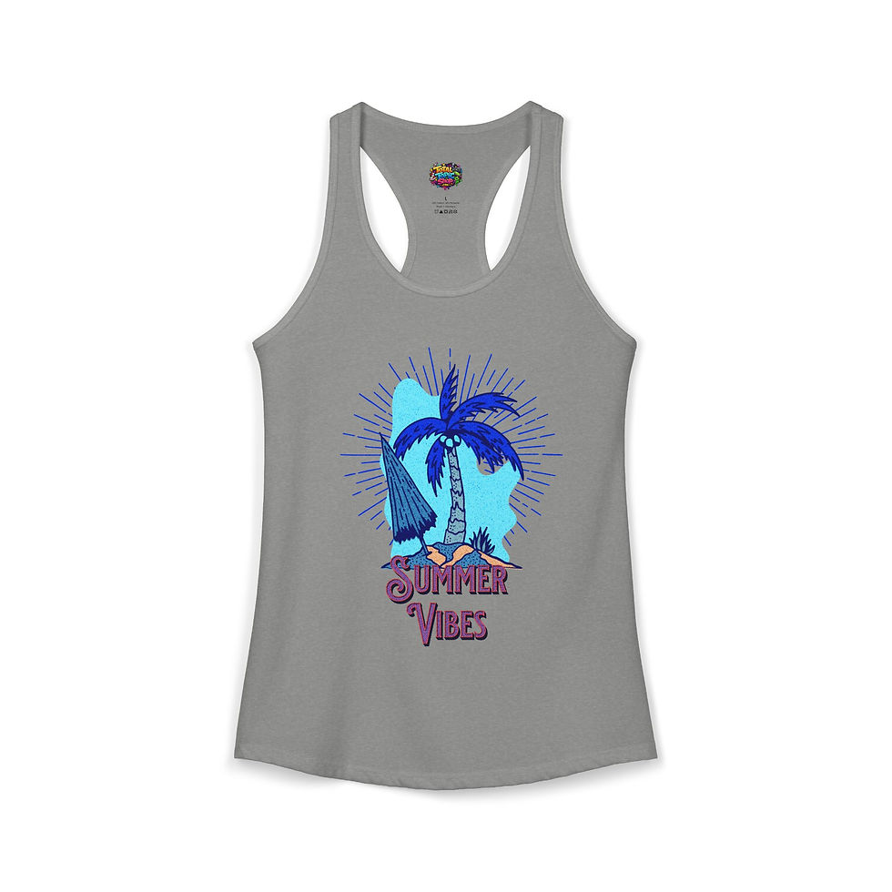 Thumbnail:  Summer Vibes -Women's Ideal Racerback Tank
