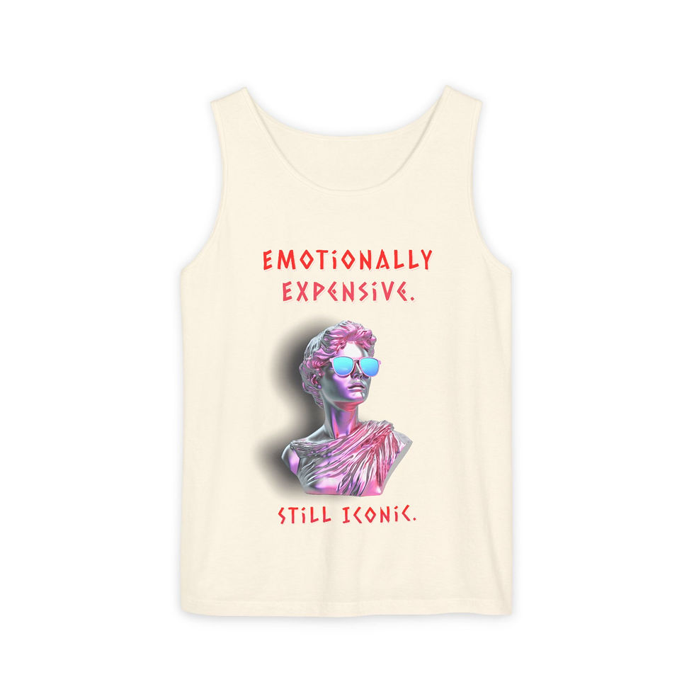 Thumbnail:  Tank Top — "Emotionally Expensive, Still Iconic" 