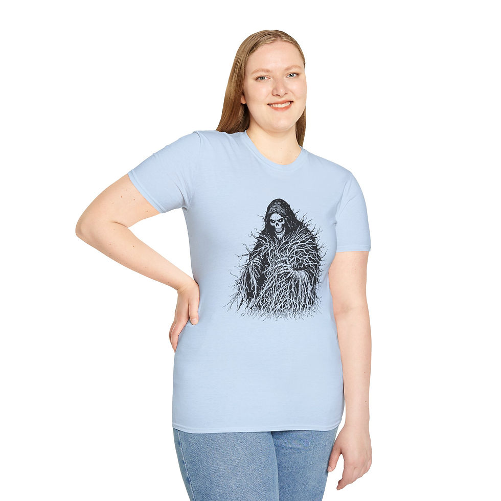 Thumbnail: Grim Reaper in Brambles T-Shirt SoftStyle