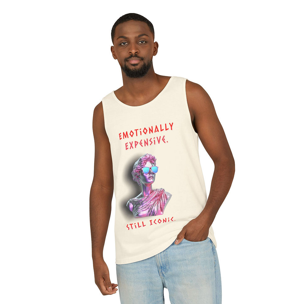 Thumbnail:  Tank Top — "Emotionally Expensive, Still Iconic" 