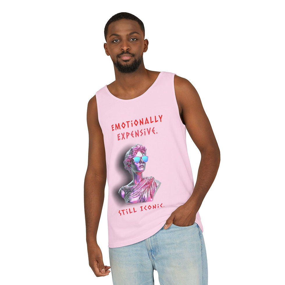 Thumbnail:  Tank Top — "Emotionally Expensive, Still Iconic" 