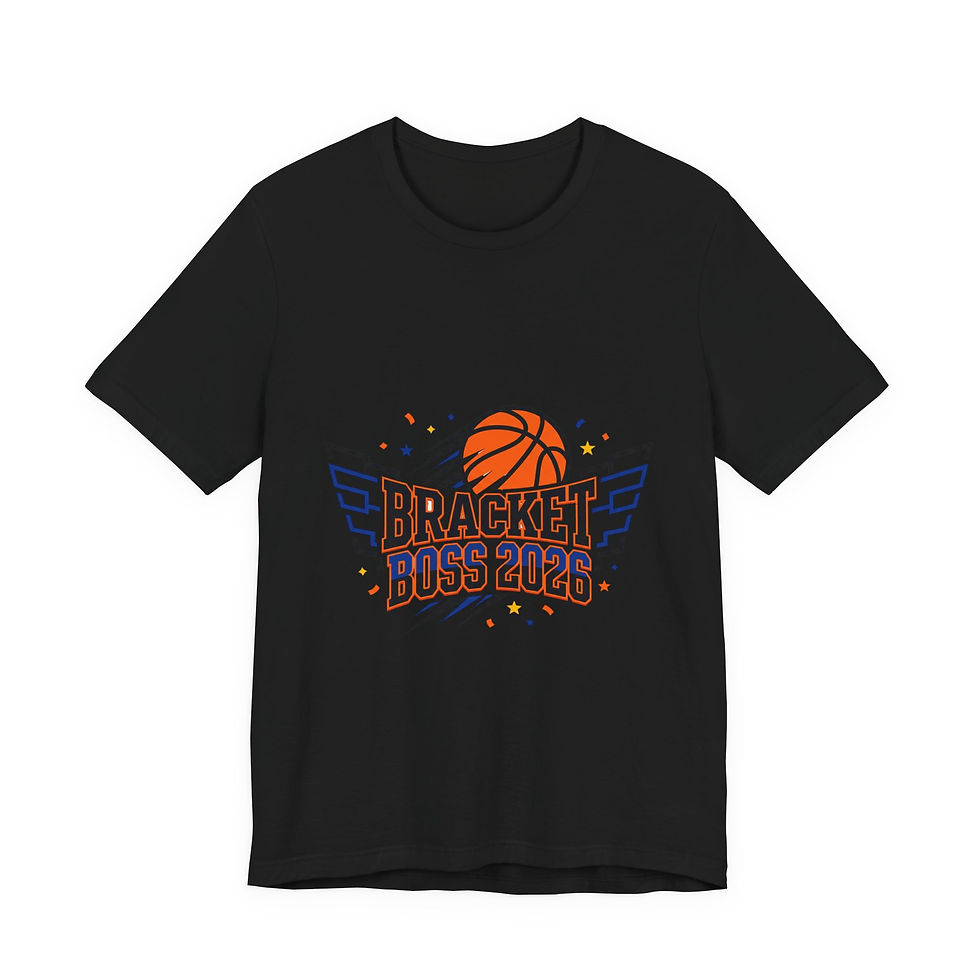 Thumbnail: Bracket Boss 2026 T-Shirt | college tournament, bracket gameday hoops