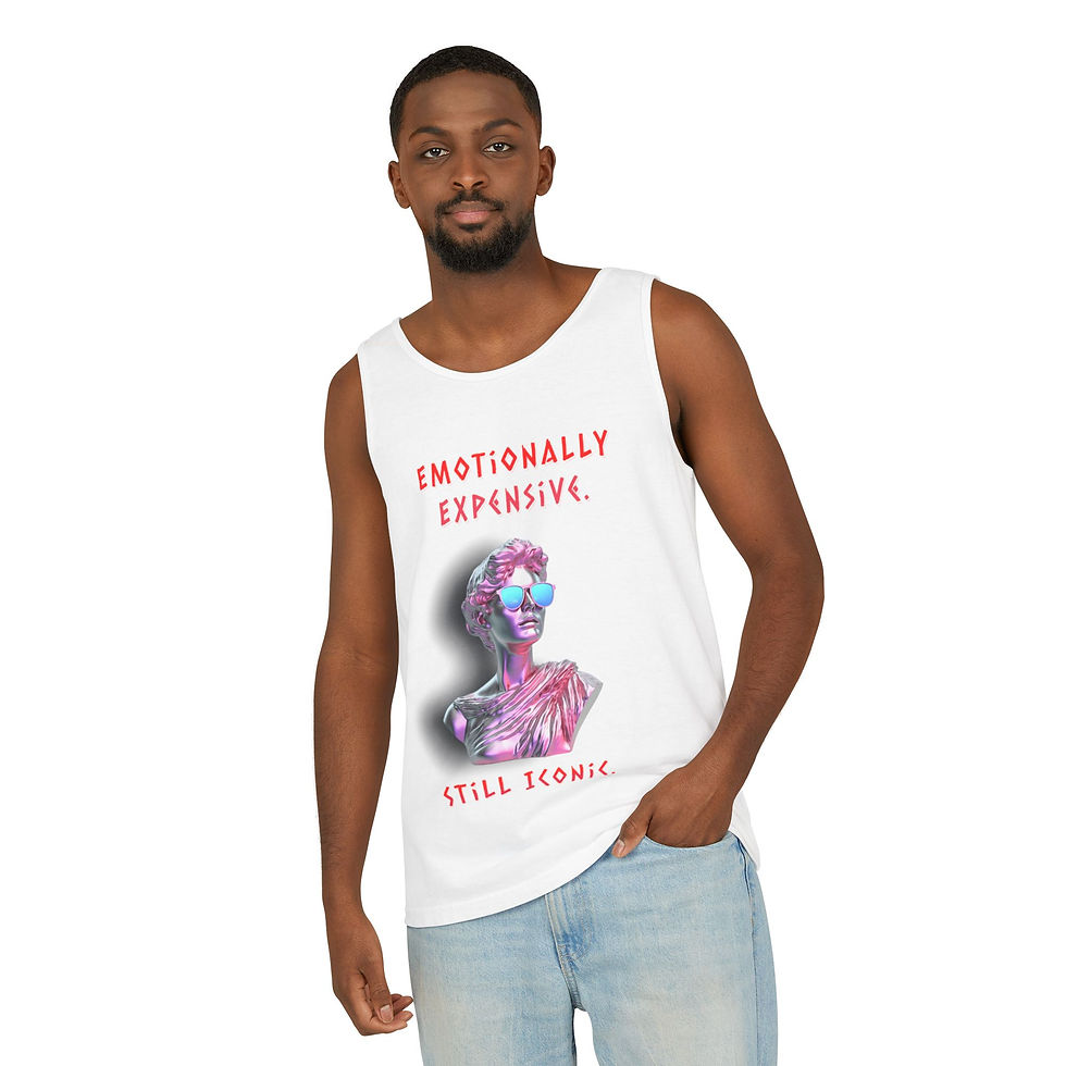 Thumbnail:  Tank Top — "Emotionally Expensive, Still Iconic" 