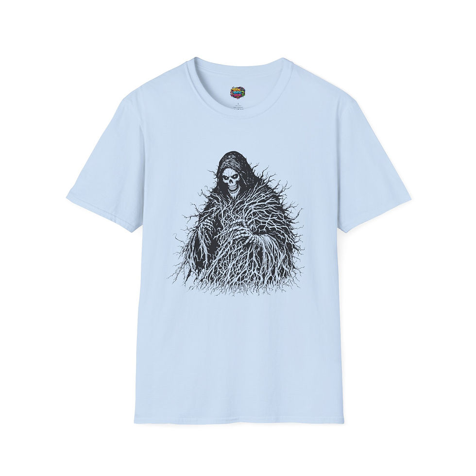 Thumbnail: Grim Reaper in Brambles T-Shirt SoftStyle