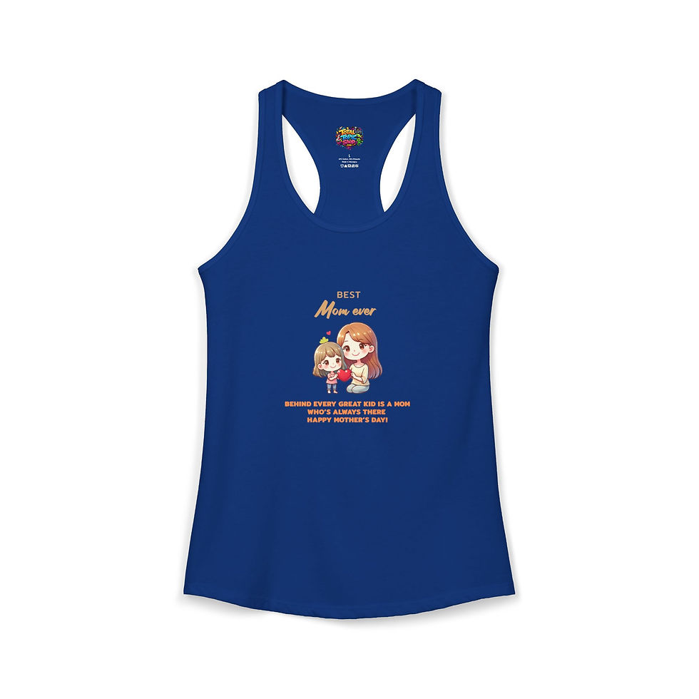 Thumbnail: Best Mom Ever Women's Ideal Racerback Tank