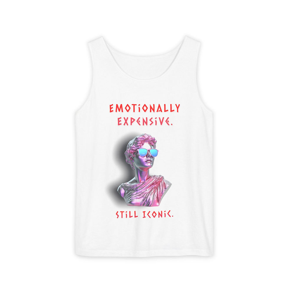 Thumbnail:  Tank Top — "Emotionally Expensive, Still Iconic" 